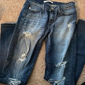 KanCan Distressed Skinny Jeans